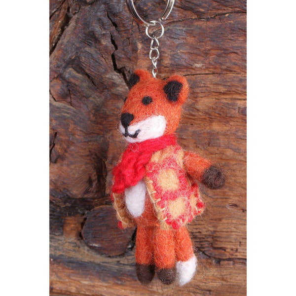 Porte-clés Mr Fox de Pachamama