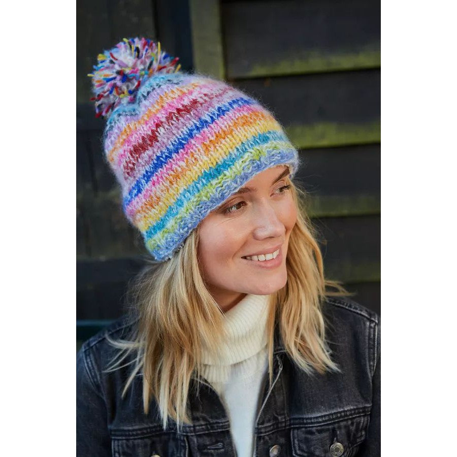 Pachamama San Francisco Bobble Beanie-elevate your sole