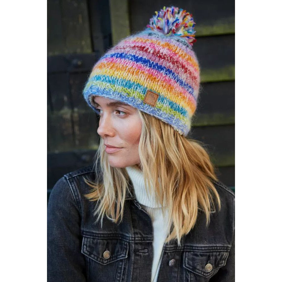 Pachamama San Francisco Bobble Beanie-elevate your sole