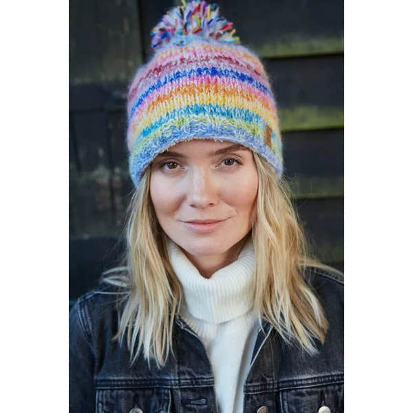 Pachamama San Francisco Bobble Beanie-elevate your sole