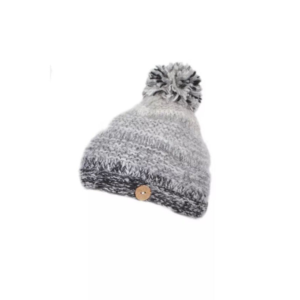 Pachamama Sierra Nevada Bobble Beanie Smoke-elevate your sole