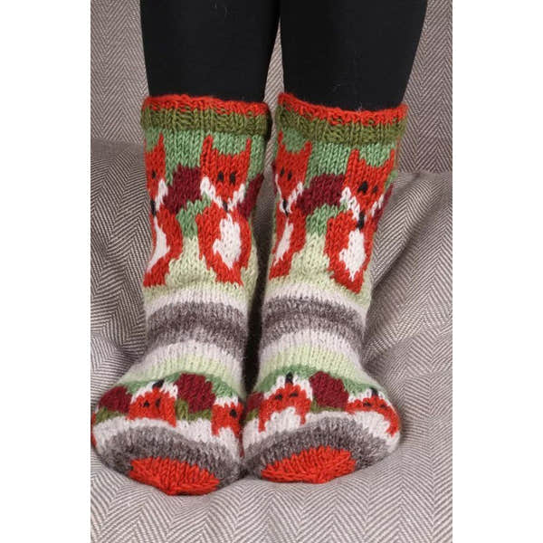 Pachamama Skulk Of Foxes Sofa Socks-elevate your sole