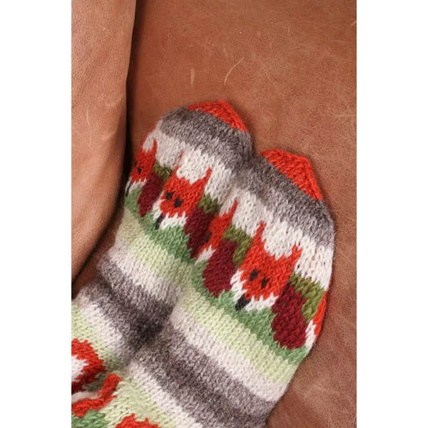Pachamama Skulk Of Foxes Sofa Socks-elevate your sole
