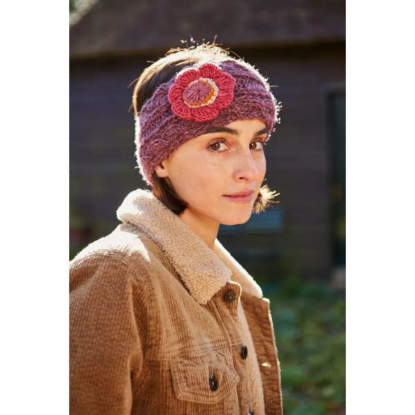 Pachamama Sorrento Headband Plum-elevate your sole