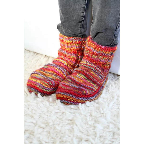 Pachamama Zanzibar Lined Sofa Socks-elevate your sole