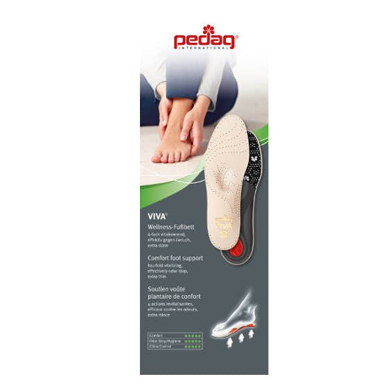 Pedag Viva Leather Full Length Comfort Foot Support - elevate your sole