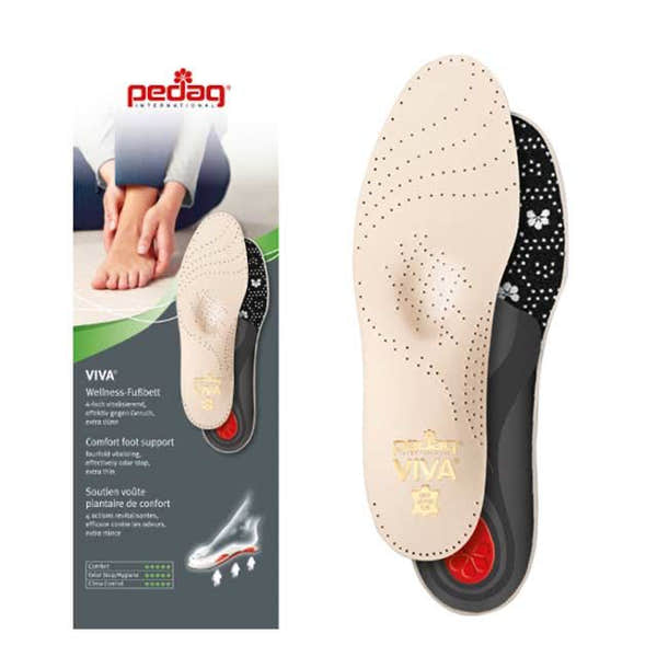 Pedag Viva Leather Full Length Comfort Foot Support - elevate your sole