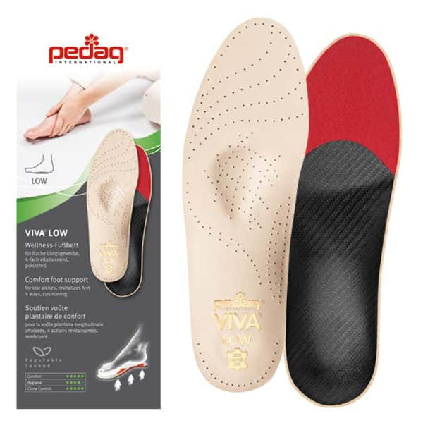 Pedag Viva Low Leather Comfort Foot Support - elevate your sole