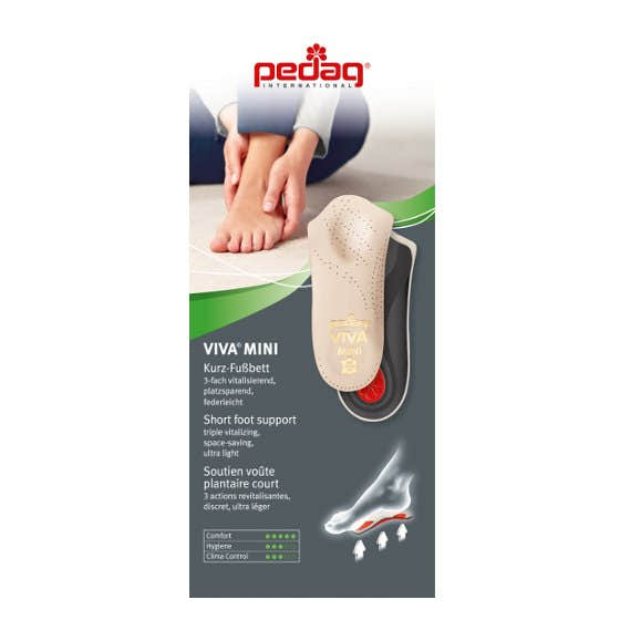 Pedag Viva Mini Leather Foot Support - elevate your sole