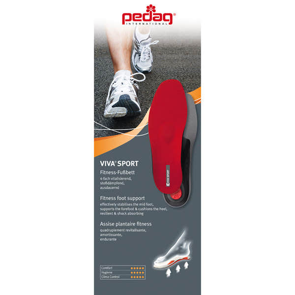 Pedag Viva Sport Fitness Foot Support - elevate your sole