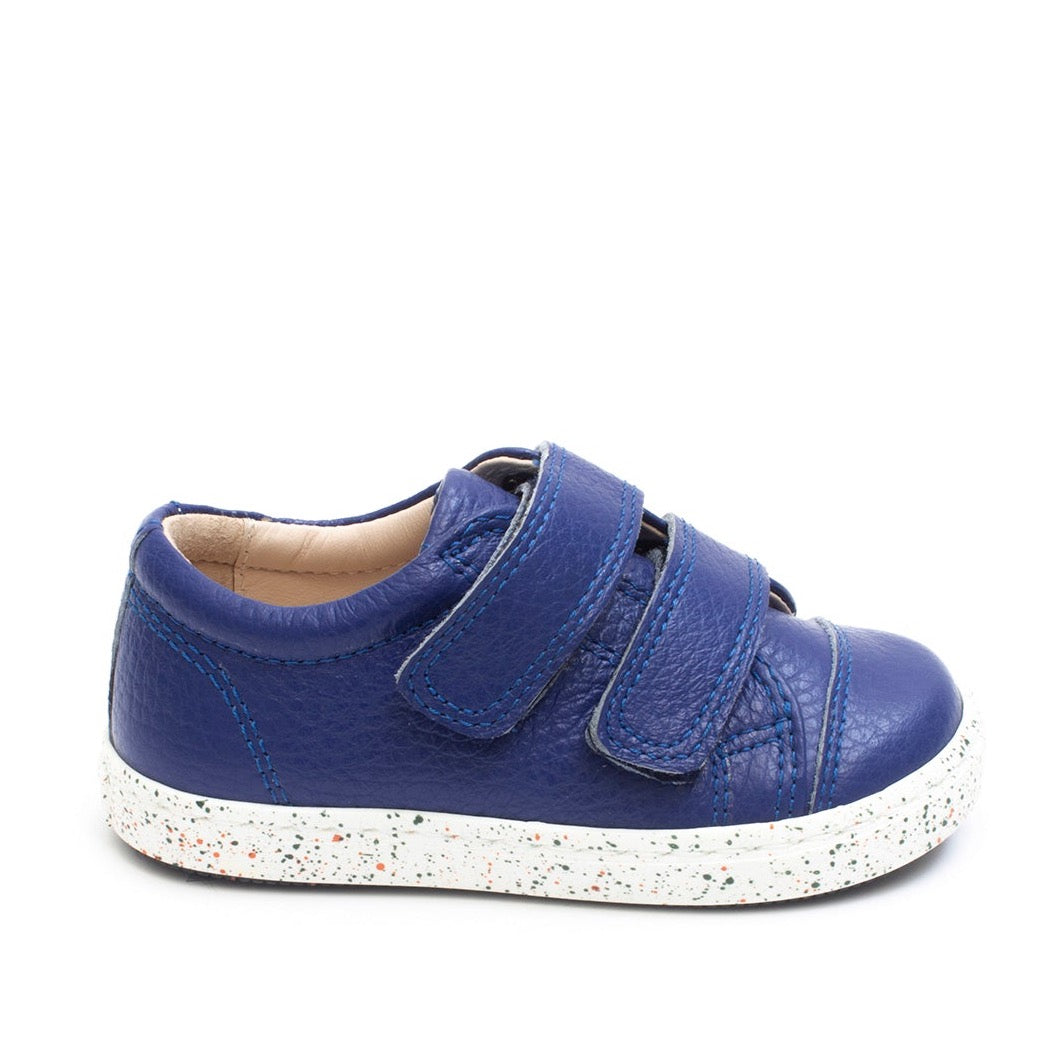 Petasil Pose 6 6061 Boys Cobalt Blue Leather Touch Fastening Shoes-elevate your sole