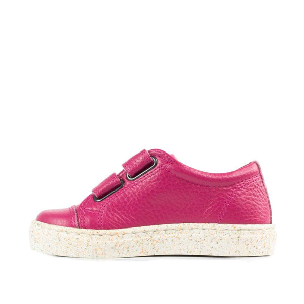 Petasil Pose 6 6061 Girls Fuchsia Pink Leather Touch Fastening Shoes-elevate your sole