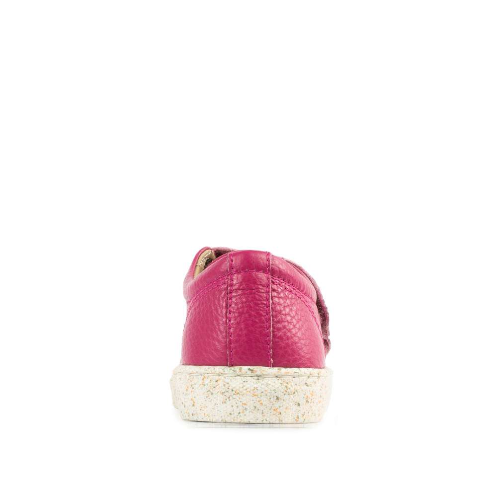 Petasil Pose 6 6061 Girls Fuchsia Pink Leather Touch Fastening Shoes-elevate your sole
