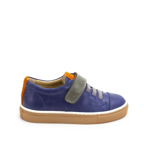Petasil Ryan 2 5894 Boys Jeans Blue Leather Touch Fastening Shoes-elevate your sole