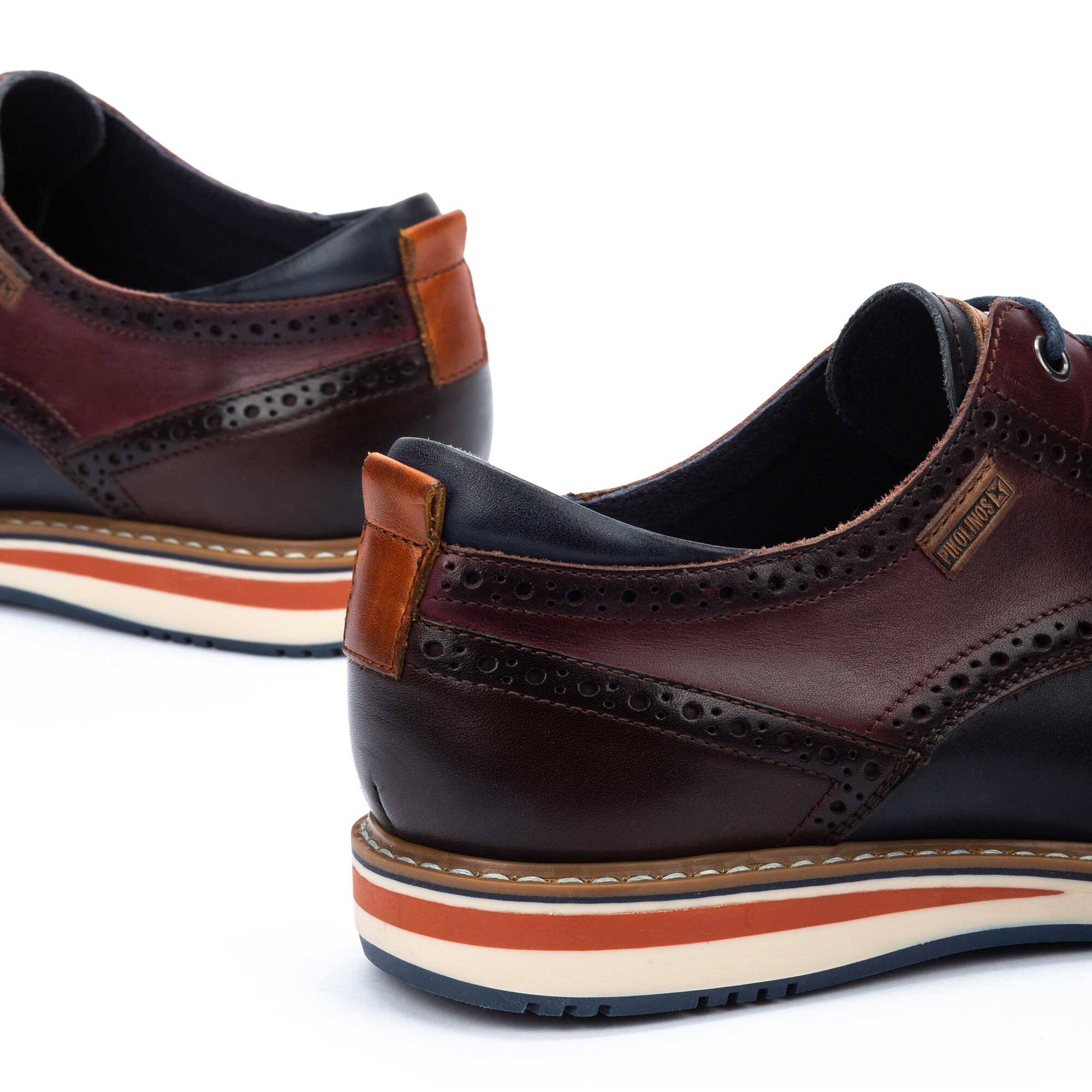 Pikolinos Avila M1T-4191C1 Mens Olmo Brown Leather Lace Up Shoes-elevate your sole