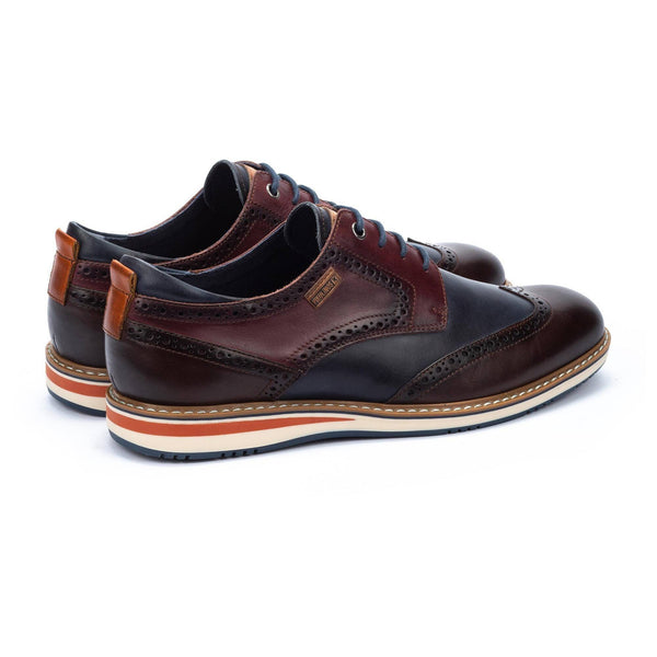 Pikolinos Avila M1T-4191C1 Mens Olmo Brown Leather Lace Up Shoes-elevate your sole