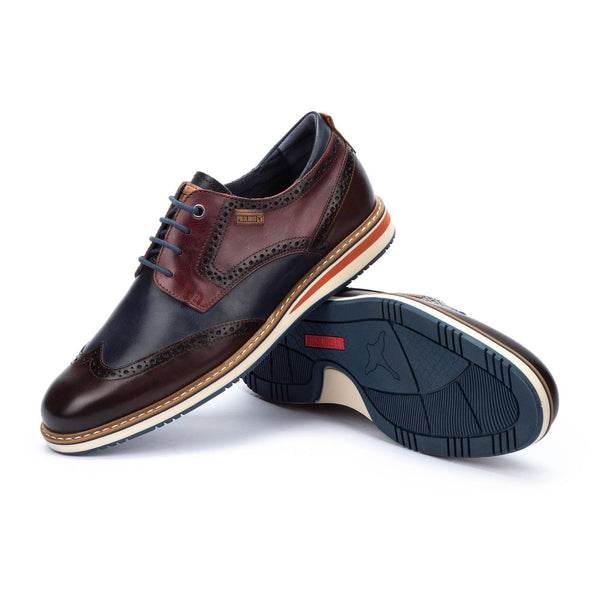 Pikolinos Avila M1T-4191C1 Mens Olmo Brown Leather Lace Up Shoes-elevate your sole