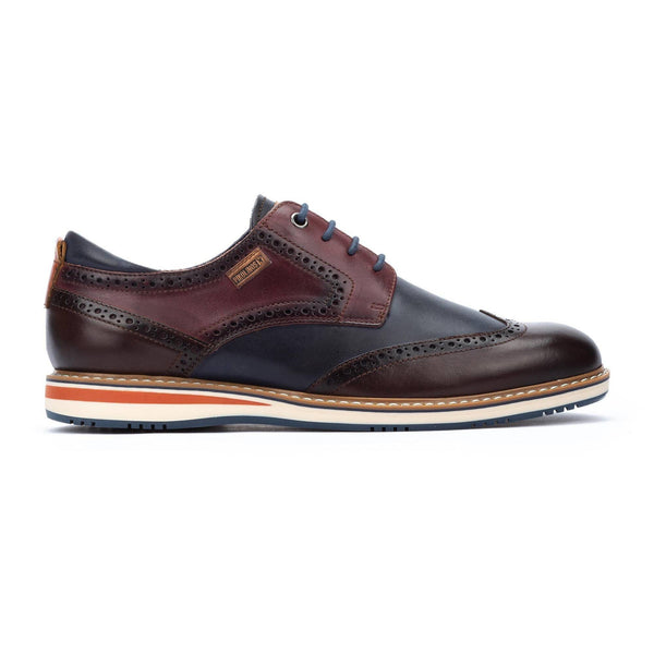 Pikolinos Avila M1T-4191C1 Mens Olmo Brown Leather Lace Up Shoes-elevate your sole