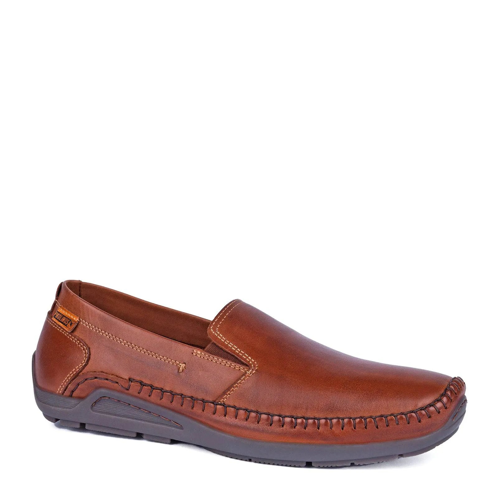 Pikolinos Azores 06H-5303 Mens Cuero Brown Leather Slip On Shoes-elevate your sole