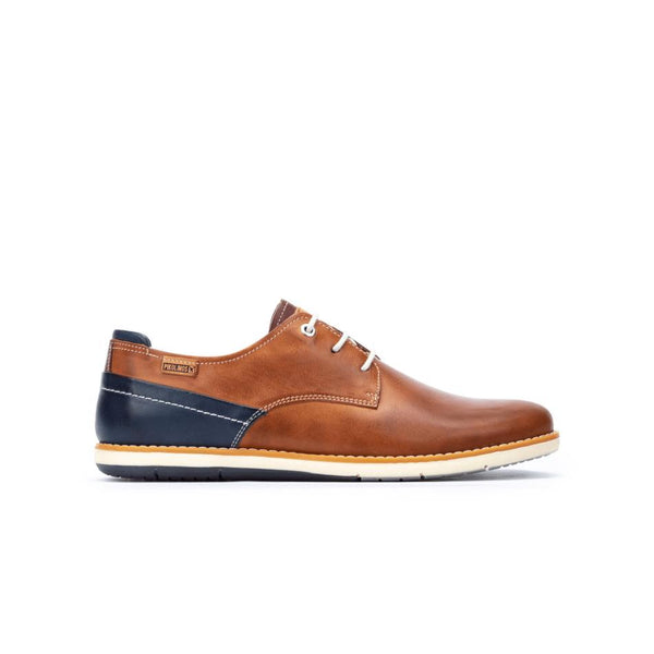 Pikolinos Jucar M4E-4104C1 Mens Brandy Leather Lace Up Shoes-elevate your sole