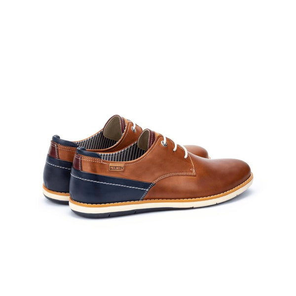 Pikolinos Jucar M4E-4104C1 Mens Brandy Leather Lace Up Shoes-elevate your sole