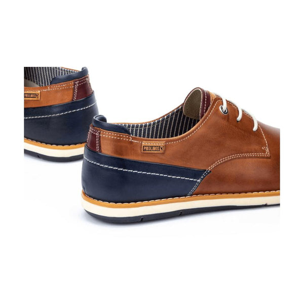 Pikolinos Jucar M4E-4104C1 Mens Brandy Leather Lace Up Shoes-elevate your sole
