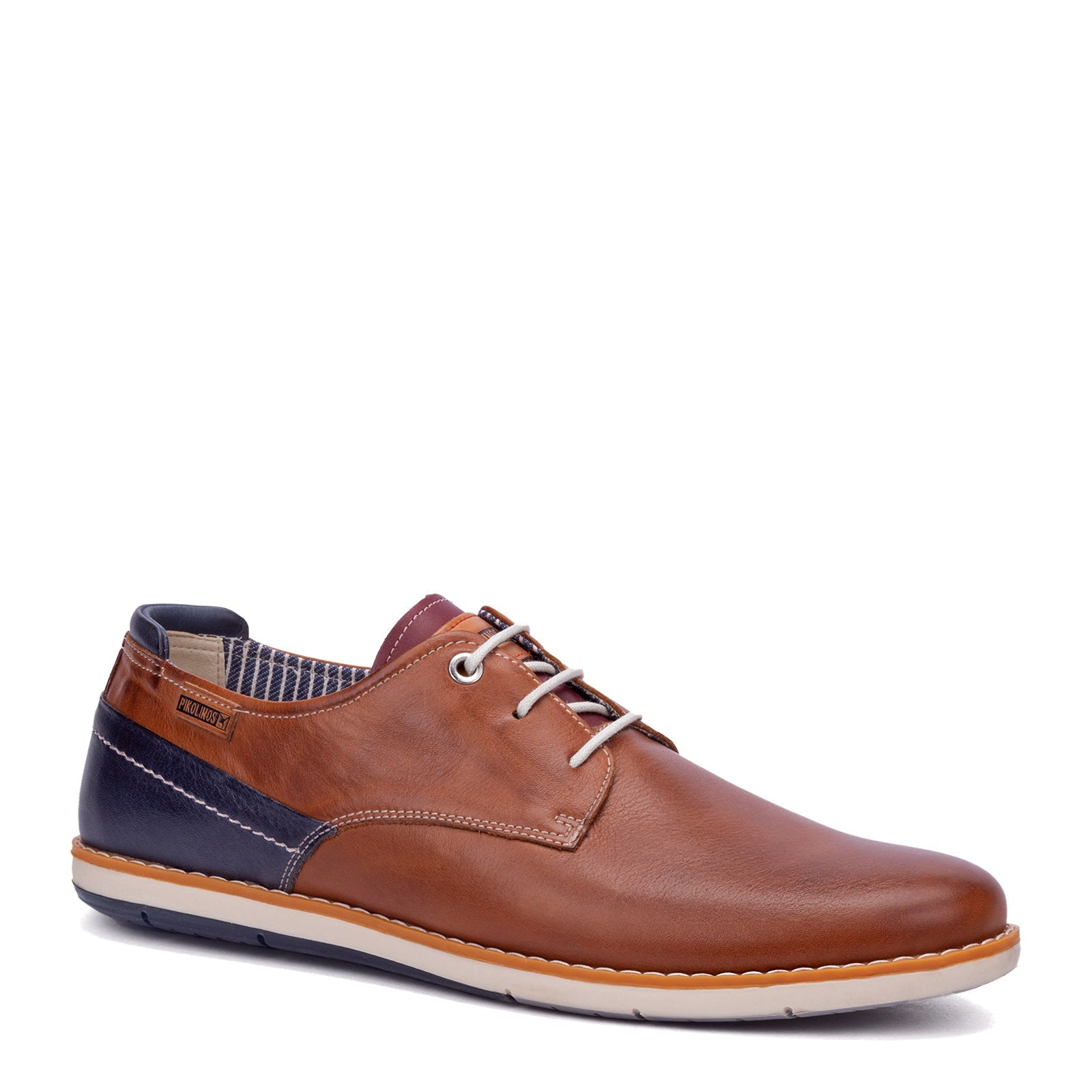 Pikolinos Jucar M4E-4104C1 Mens Brandy Leather Lace Up Shoes-elevate your sole