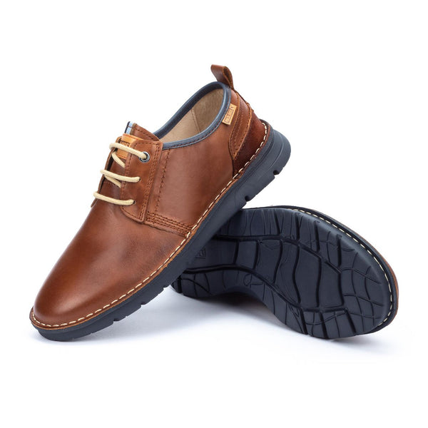 Pikolinos Men's Santiago M8M Derbys – Lace-Up Casual Shoes | Rubber Sole | Comfortable Walking Shoes