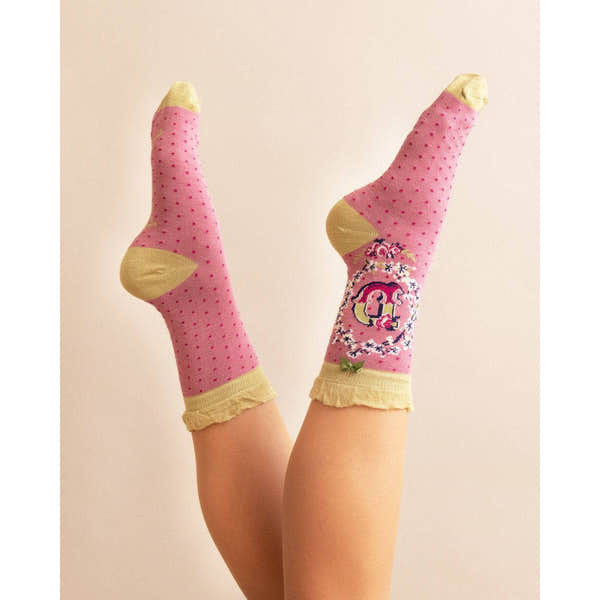 Powder A-Z Socks-elevate your sole