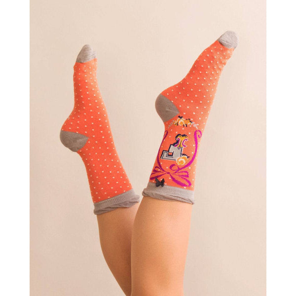 Powder A-Z Socks-elevate your sole