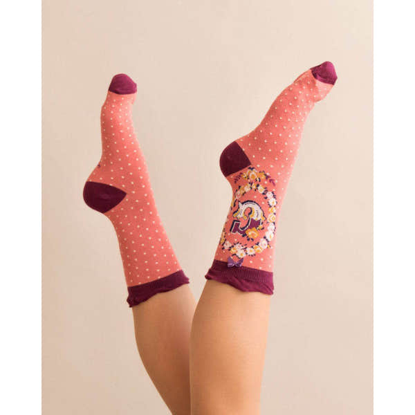 Powder A-Z Socks-elevate your sole