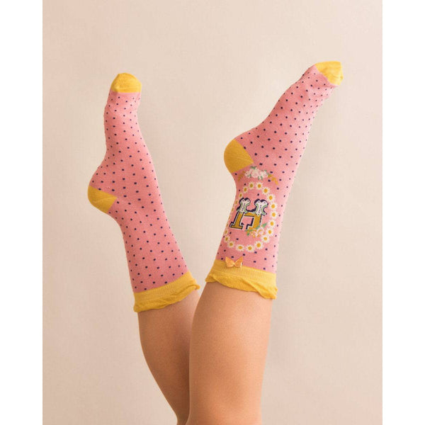 Powder A-Z Socks-elevate your sole