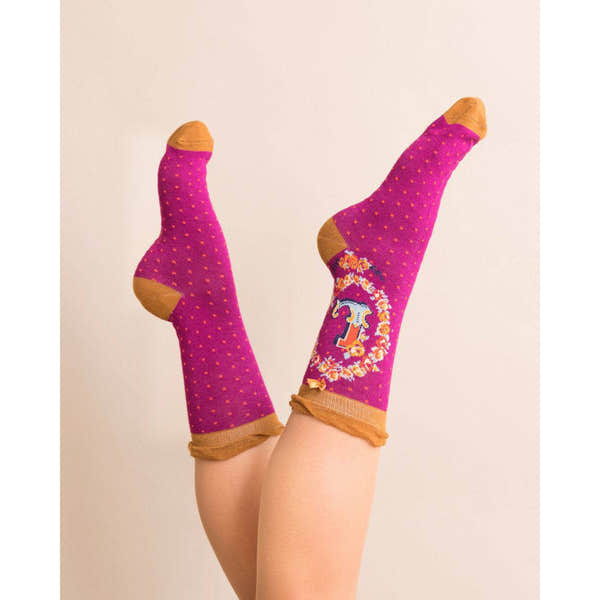 Powder A-Z Socks-elevate your sole