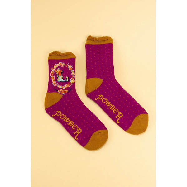 Powder A-Z Socks-elevate your sole