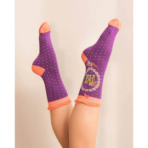 Powder A-Z Socks-elevate your sole