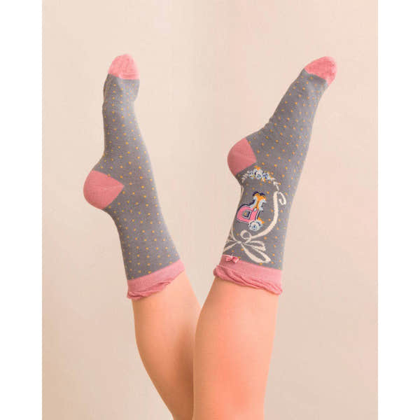 Powder A-Z Socks-elevate your sole