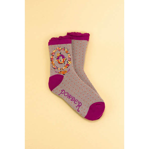 Powder A-Z Socks-elevate your sole