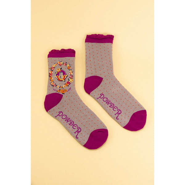 Powder A-Z Socks-elevate your sole