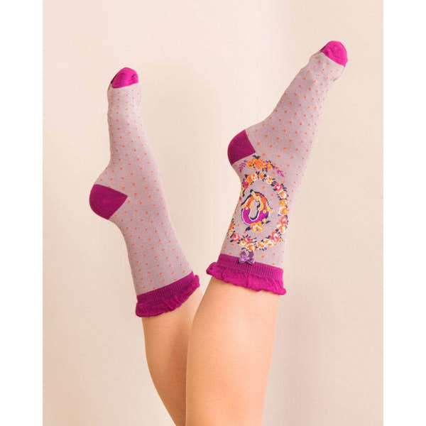Powder A-Z Socks-elevate your sole