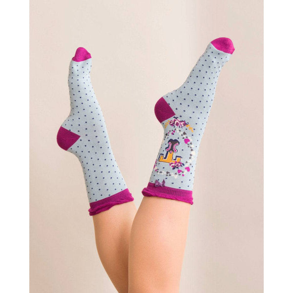 Powder A-Z Socks-elevate your sole