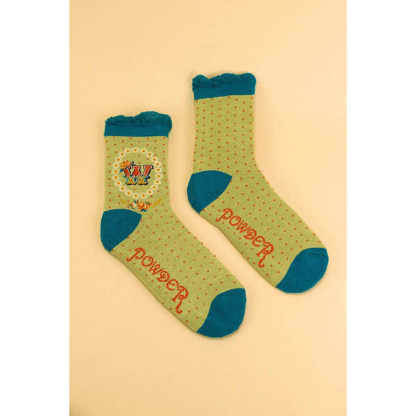 Powder A-Z Socks-elevate your sole