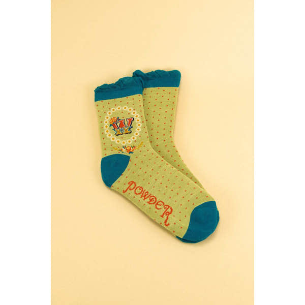 Powder A-Z Socks-elevate your sole