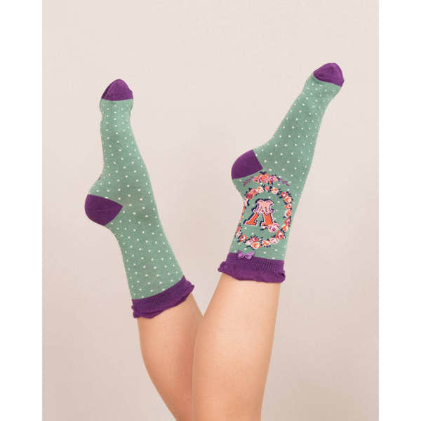Powder A-Z Socks-elevate your sole