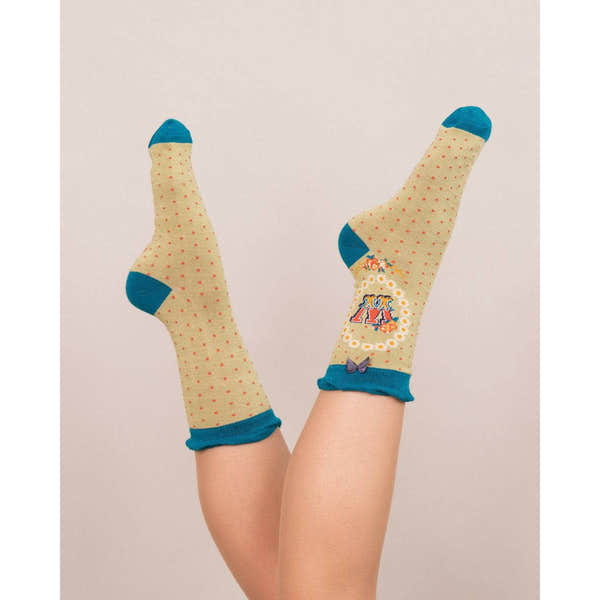 Powder A-Z Socks-elevate your sole