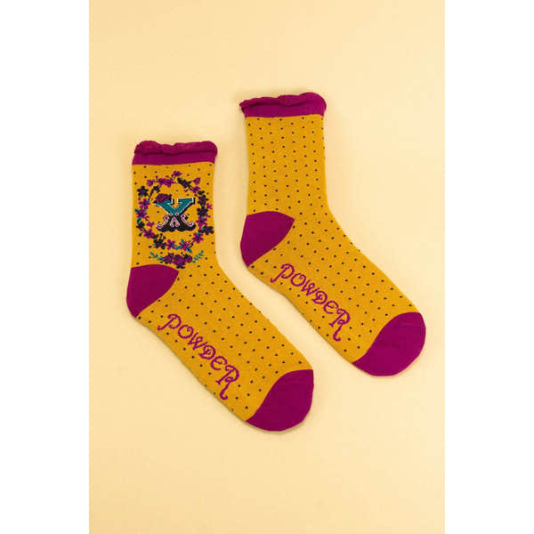 Powder A-Z Socks-elevate your sole