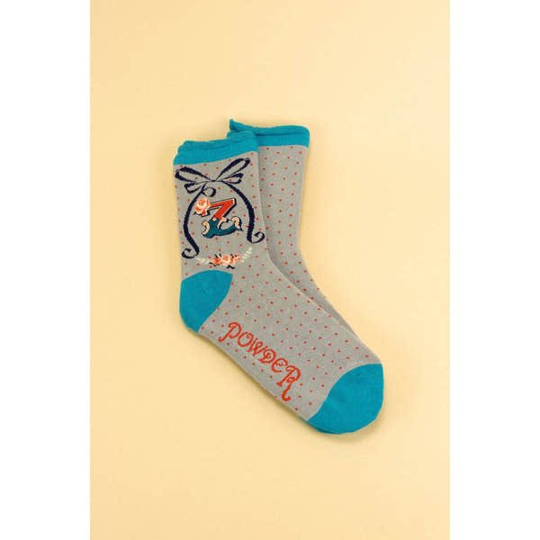 Powder A-Z Socks-elevate your sole