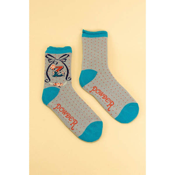 Powder A-Z Socks-elevate your sole