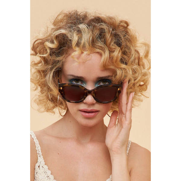 Powder Bailey Ltd Edition Sunglasses - Tortoiseshell-elevate your sole