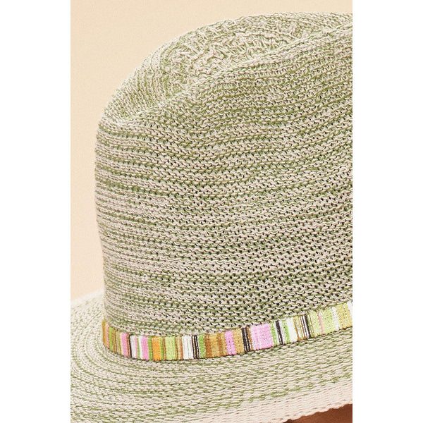 Powder Natalie Hat - Fern with Shimmer Band-elevate your sole