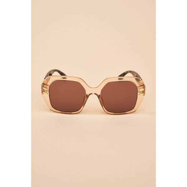 Powder Rylee Luxe Sunglasses - Nude/Tortoiseshell-elevate your sole